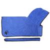Fiber Pet Water Absorbent Bathrobe Dog Wearable Hooded Drying Bath Towel with BeltXL