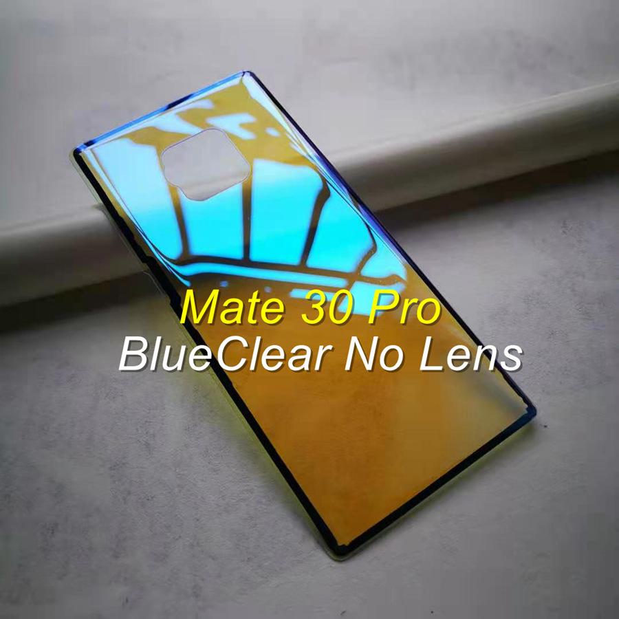 Прозрачное стекло для Huawei Mate 10 20 30 Pro, задняя дверь с аккумулятором и объективом камеры
