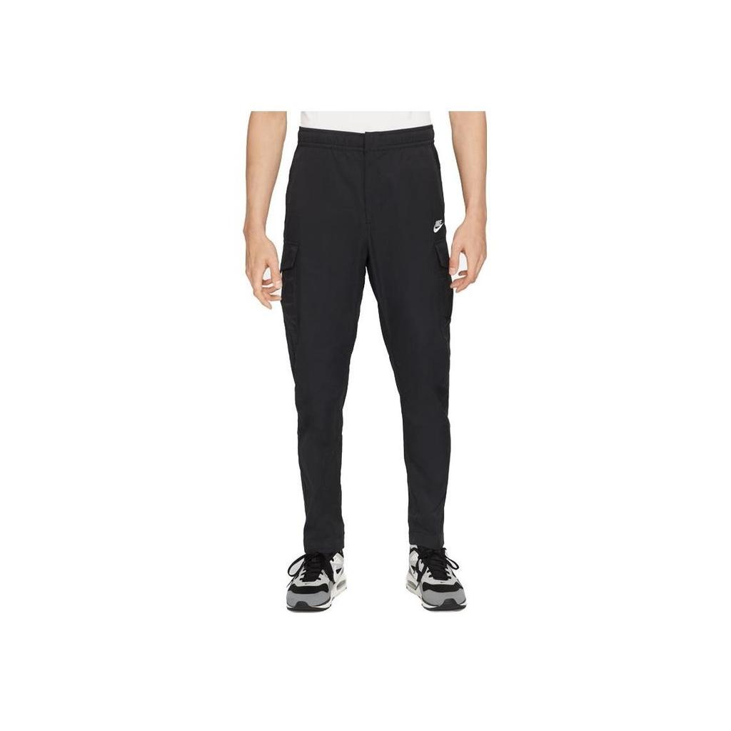 Nike Спортивная одежда Универсальные тканые брюки-карго Мужские штаны Черные DD5208-010