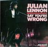 7inch Record JULIAN LENNON - Say You're Wrong 789567 Atlantic, Chari 1985 US Rock Used
