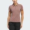 Adidas Стильная Минималистичная Удобная Универсальная Футболка-поло с коротким рукавом для гольфа Женские Футболки-поло Розовый Бежевый JE9904