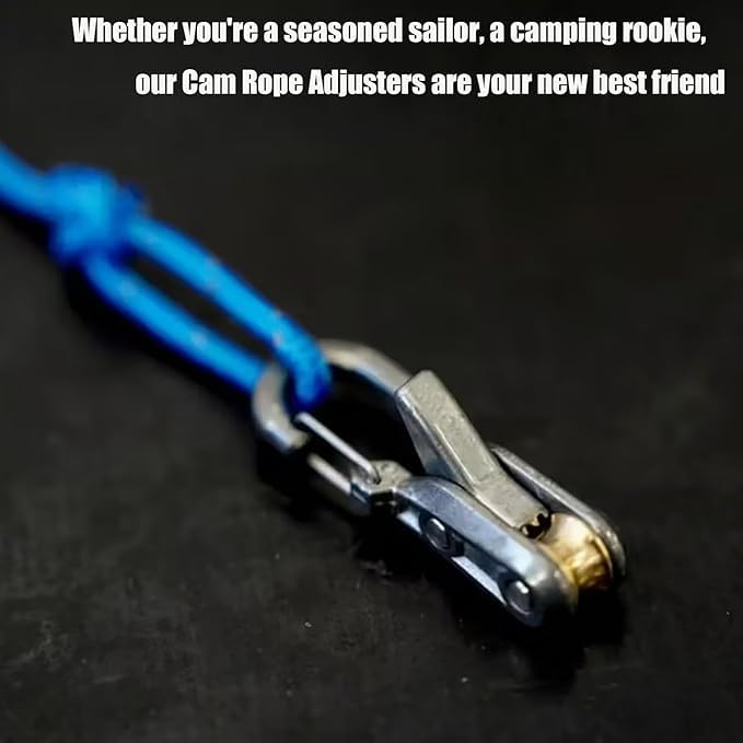 Outdoor umbrella rope adjustment buckle, rope tightening tool, simple hook 6 hook 6 rope