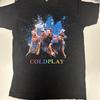 Винтажная футболка Coldplay American Tour, короткий рукав, все размеры от S до 5XL, SE017, унисекс