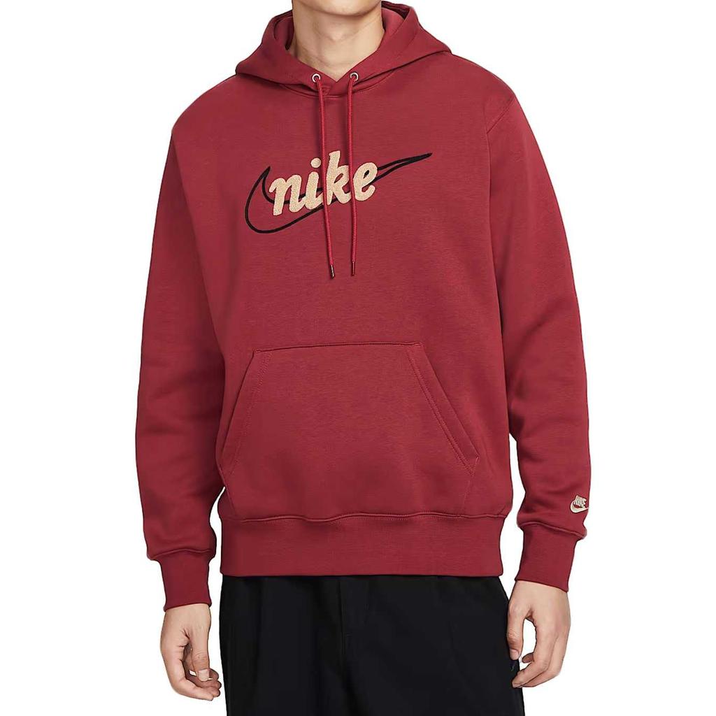 Nike Спортивный клуб Толстовка флисовая с капюшоном Мужские топы IF0686-613