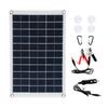 20W 18V Polycrystalline Solar Panel with Controller - Flexible & Portable for Outdoor Use