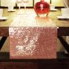 Sparkling Table Runner Heat Insulation Paillette Cloth Outdoor Patio Sequin Party Table Runner