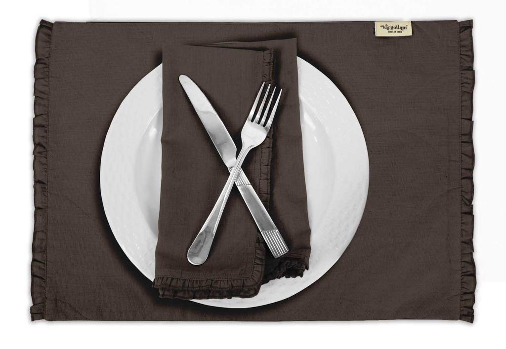 Vargottam Черный домашний декор, двусторонний декор стола, оборки, салфетки, двусторонний обеденный коврик-набор