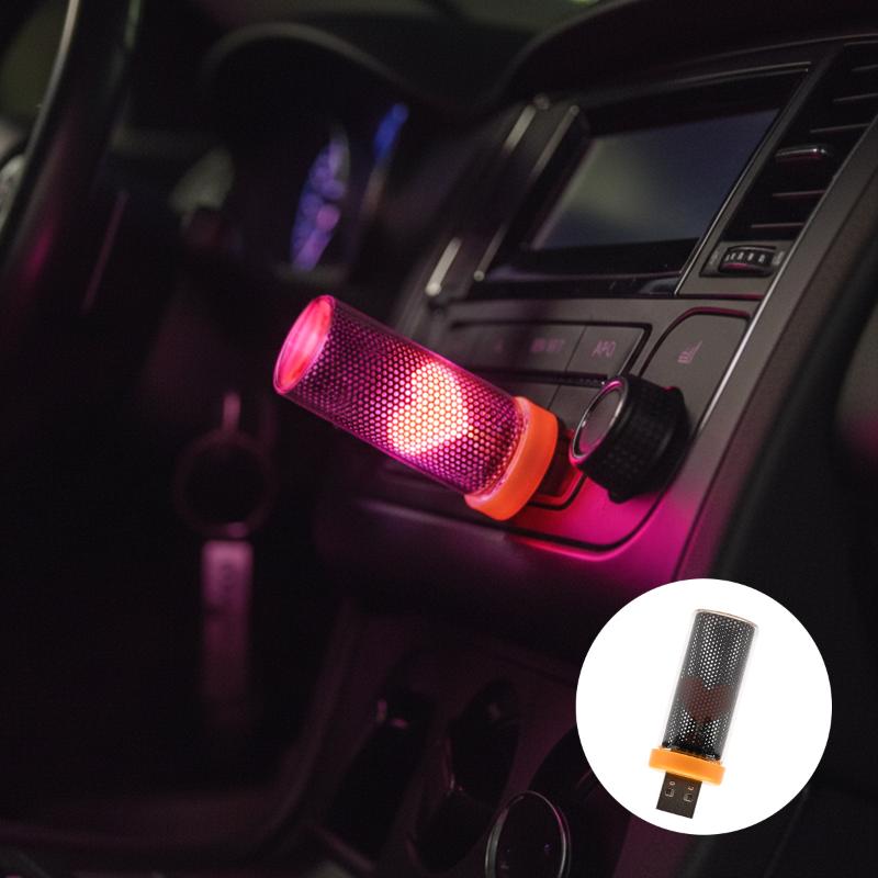 USB Светодиодная Лампочка в Стеклянной Бутылке в Форме Сердца Ночник Plug And Play Атмосферный Свет для Салона Автомобиля Спальни Кемпинга Декоративное Освещение