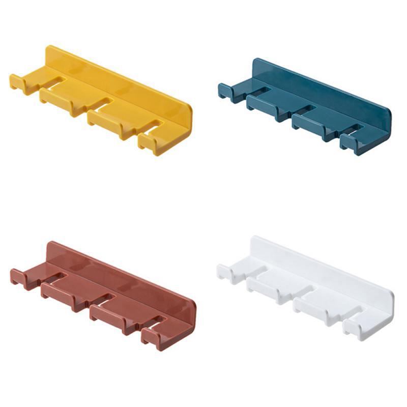 Bathroom Accessories Multicard Slot Holder Rack Toothbrush Organizer Hanging Set