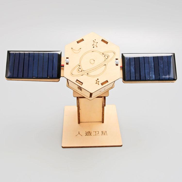 Space Model Diy Technology Small Production Aerospace Satellite Handmade Materials Space Station Rocket Space Teaching Aids