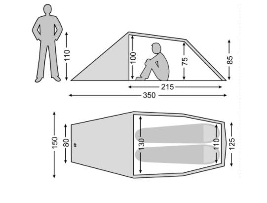 NORDISK Outdoor Camping Tent HALLAND 2 PU Dark Olive Japanese 122062 2-person [Genuine Product]