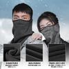 ROCKBROS Neck Warmer and Face Cover for Cold Thick Fleece Perfect for and Other Sports and Outdoor Men and Women Dark Winter, Protection, Windproof,