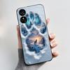 Новый Популярный Чехол Для Телефона Для TCL 50 SE/40 NxtPaper 4G Чехол Красивый Дизайн Серебряный Пляж Ударопрочный Мягкий Силикон Черный Корпус