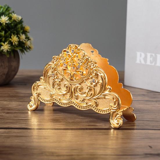 Винтажный держатель для салфеток, декоративный цинковый сплав, креативная вешалка для салфеток, подставка для вечеринок