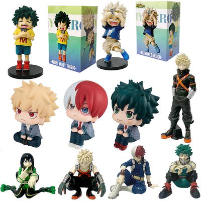 Моя Академия Аниме Фигурка Мидория Изуку Бакуго Кацуки Тодороки Шо Асуи Цую ПВХ Фигурка Действия Коллекционная Модель Игрушки