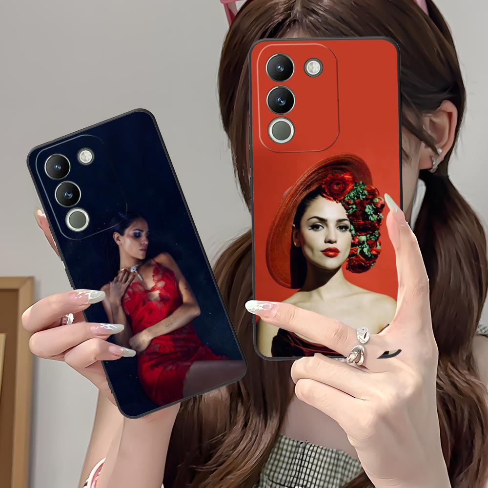 Модный матовый чехол из ТПУ Eiza Gonzalez для мобильного телефона VIVO V60 V50 V40 V30 V29 V27 V25 V23 Pro Lite 5G, цветная печать