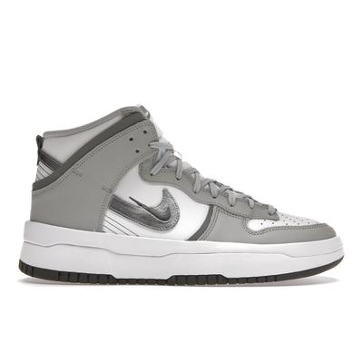 Dunk High Up Светло-Дымчато-Серые Женские Кроссовки Белый Серебристый DH3718-106