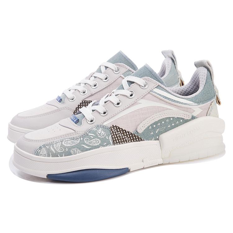 Li Ning Wave Zen Textile, Split Cow Leather Slip Resistant, Abrasion Resistant, Balanced, Lightweight, Breathable AGCR213-2