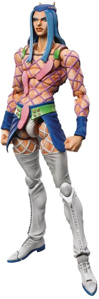 Super Figure Movable Bizarre Adventure Part 6 Stone 155mm PVC ABS Nylon Painted Movable Figure "JoJo's Ocean" "Narciso A" Approx. & &