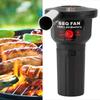 Strong Wind Power Electric Air Blower Lightweight Design Handheld Fire Starter Durable Construction Efficient Ignition