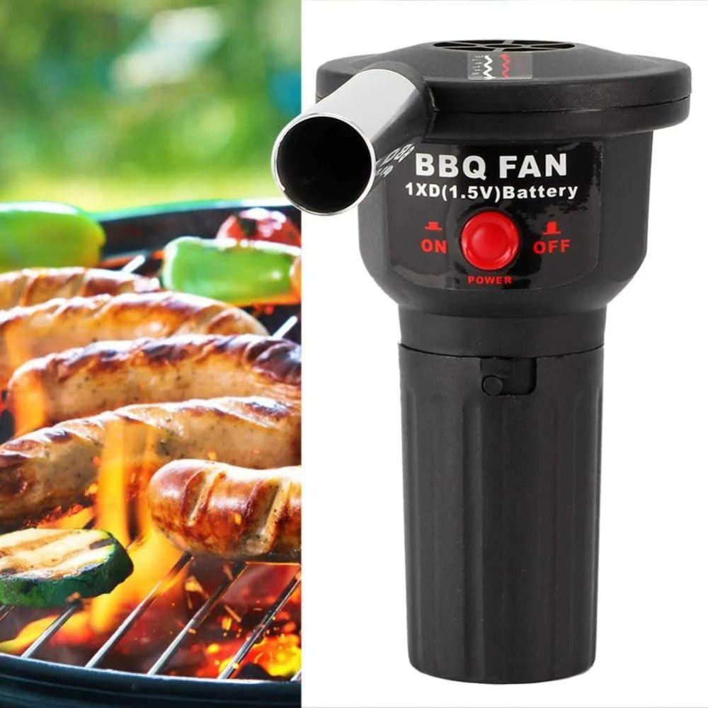 Strong Wind Power Electric Air Blower Lightweight Design Handheld Fire Starter Durable Construction Efficient Ignition