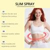 Спрей для похудения, формирующий спрей, лимфодренажный спрей, увлажняющий спрей для тела, подтягивающий уход, жидкость, подходит для использования после тренировки, 30 мл