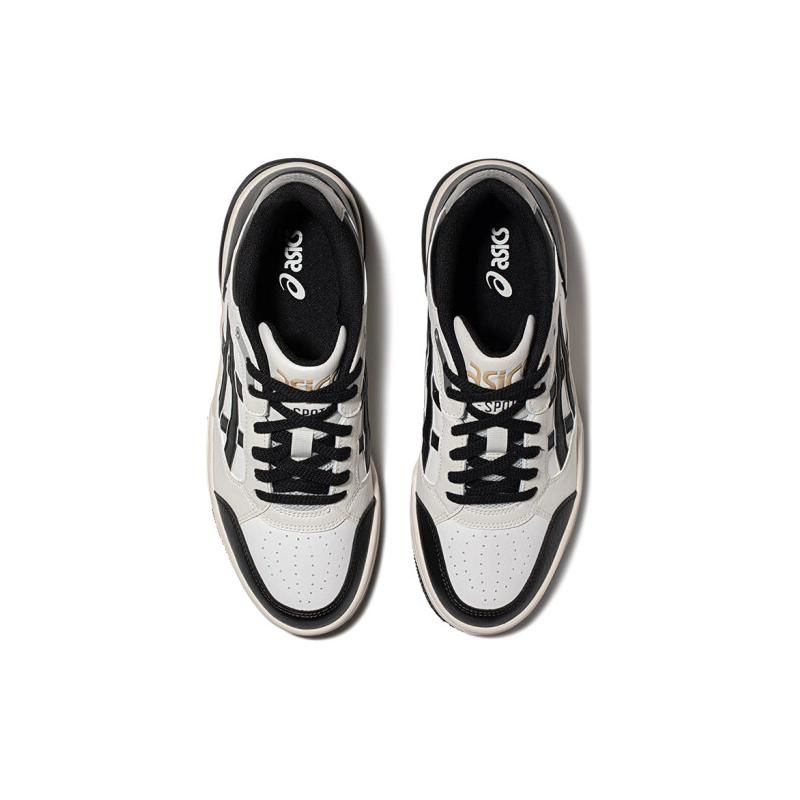 Asics Gel-Spotlyte Low Synthetic Leather Versatile Comfortable Simple Low-Top Skate Shoes Unisex Sneakers Black White 1203A505-100