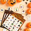 Halloween Party Bingo Game With Call Sheets And Sticker Pack For Kid And Family Events