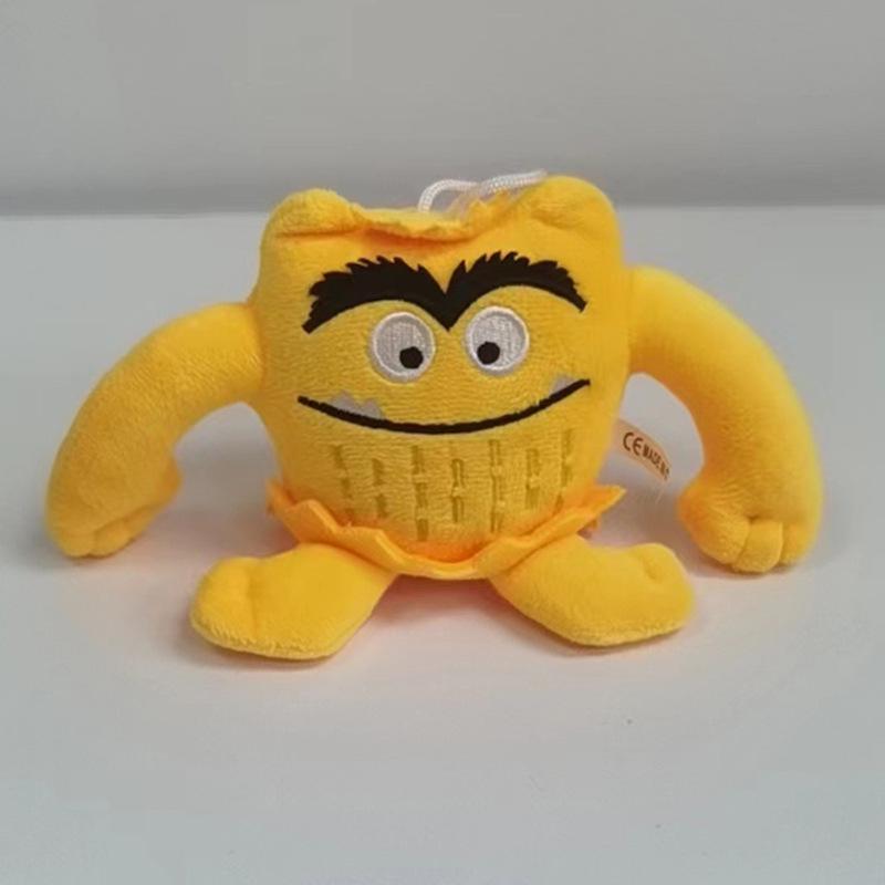 Красочная эмоциональная плюшевая игрушка «Маленький монстр»