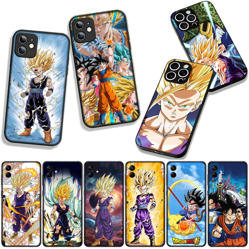 Super Dragon Gokus Ball Son Gohan for Samsung Galaxy A36 A17 A26 A07 A35 A54 A53 A13 A33 A34 S8 S9 S20 S21 FE S10 Plus Case
