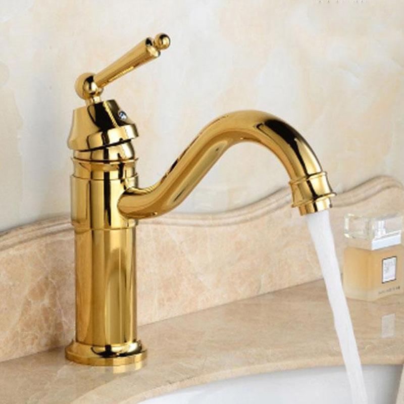 Антикварные смесители для раковины, золотой смеситель для раковины в ванной, черный смеситель для раковины с одной ручкой, смеситель для ванны, латунный кран для раковины, бесплатная доставка