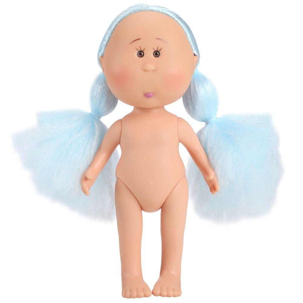 Темная Кожа 24см Боб Глаз Виниловая Кукла Кудрявые Волосы Фигурка Тело Mia Картофельные Куклы DIY Игрушки