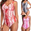 Женская мода, сексуальное бикини с принтом, летний пляжный морской купальник для свиданий