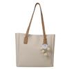 Trendy Pu Large Shoulder Bag For Women 2023 Fashionable Tote Bag With Lining