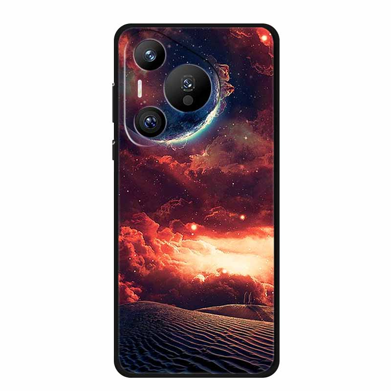 Чехол для Huawei Pura 70 Pro Роскошный мягкий силиконовый чехол из ТПУ для телефона Huawei Pura 70 Pro+ Pura70 Защитный ударопрочный Новый Fundas