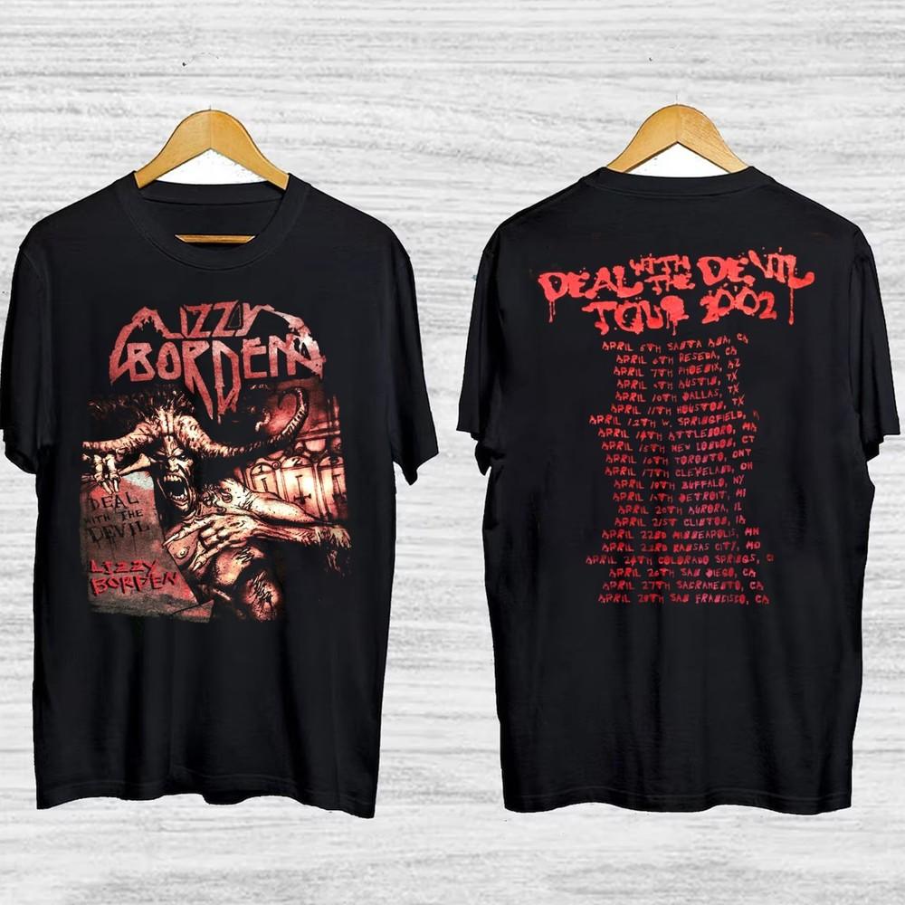 Classic Vintage 2002 Lizzy Borden Unisex Shirt 20D90 Unisex T-Shirt