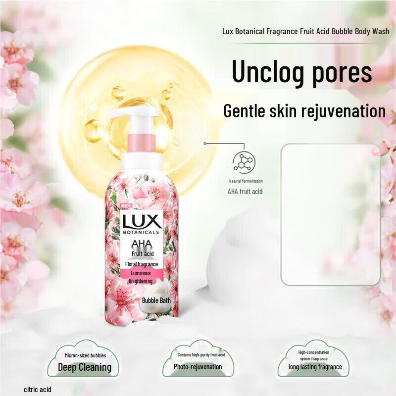 LUX Deeply Scented Moisturizing Shower Gel