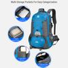 60L Hiking Backpack Travel Backpack with Anti-Splash Fabric Multi-Storage for Camping and Outdoor
