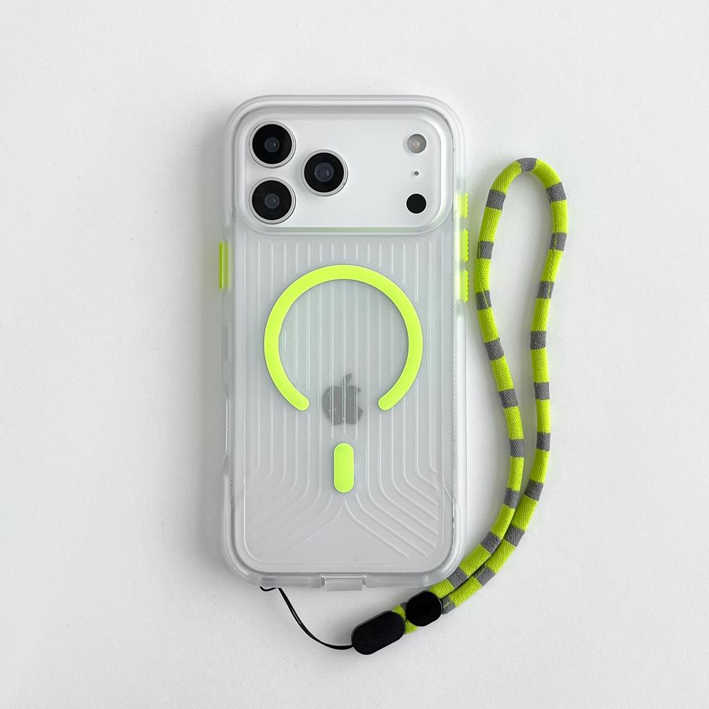 Tech-21 FlexPro Гофрированный Прозрачный Чехол MagSafe для IPhone17Pro Max Air Магнитная Беспроводная Зарядка Пылезащитная Защитная Накладка