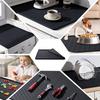 Durable Silicone Under-Sink Mat Waterproof Drip Tray Liner For Kitchen & Bathroom Cabinets  Easy-Clean Storage Solution