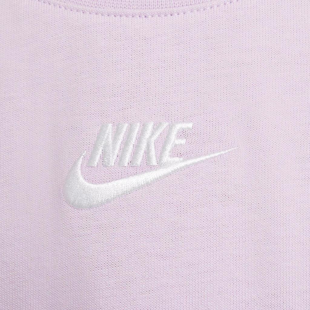 Nike Спортивная одежда Futura Удобная Универсальная Модная Простая С коротким рукавом Детские топы FN8589-537