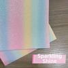 5/10Pcs Non Stick Rainbow Glitter Baking Cloth Heat Resistant Ironing Sheets  Handmade Hobby