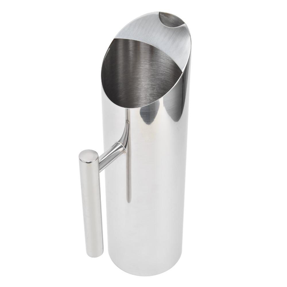 Ergonomic Handle Stainless Steel Pitcher Stainless Steel Coffee Pitcher Coffee Container
