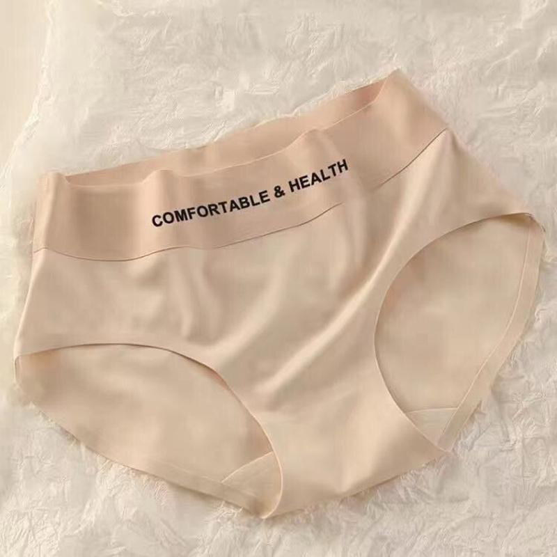 Seamless Panties High Waist Panties Sexy Underwear Women Breathable Letter Waist Panty Female Lingerie M L XL