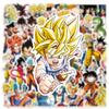 10/30/50 шт. Крутые наклейки Son Goku Аниме Dragon Ball Мультяшные наклейки Super Saiyan для телефона, ноутбука, чемодана, граффити, наклейки для упаковки