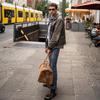 Кожаная дорожная сумка Oslo, Weekender с отделением для обуви, дорожная или спортивная сумка для мужчин и женщин - цвет охотничий коричневый, 28 см