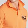 Polo Ralph Lauren Три пони вышитый свитер прямой крой рубашка поло с коротким рукавом мужские рубашки поло классика-розовый MNPOKNI1N821115-650