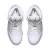 Air Jordan 5 Retro White Metallic 2026 Мужские Кроссовки Металлик-Серебристый Черный HQ7978-103
