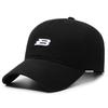 Unisex B Letter Embroidery Baseball Cap Spring Autumn Outdoor Adjustable Casual Hat Sunscreen Sports Cap