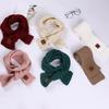 Winter Outdoor Soft Warm Knitted Scarf Kids Scarf Neck Warmer